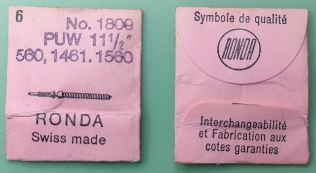 PUW 560 #405 / 6 PCS