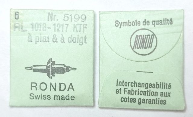 RONDA 1013 #723 / 6 PCS à plat & à doigt