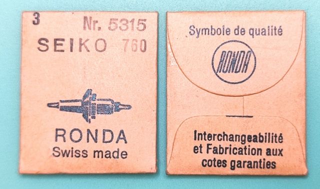 SEIKO 760 #315-760 / 3 PCS