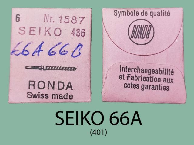SEIKO 66xx #354-417 / 6 PCS