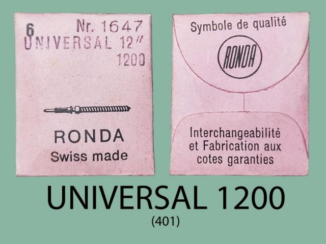 UNIVERSAL 1200 #401 / 6 PCS