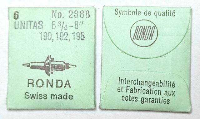 UNITAS 190 #723 / 6 PCS