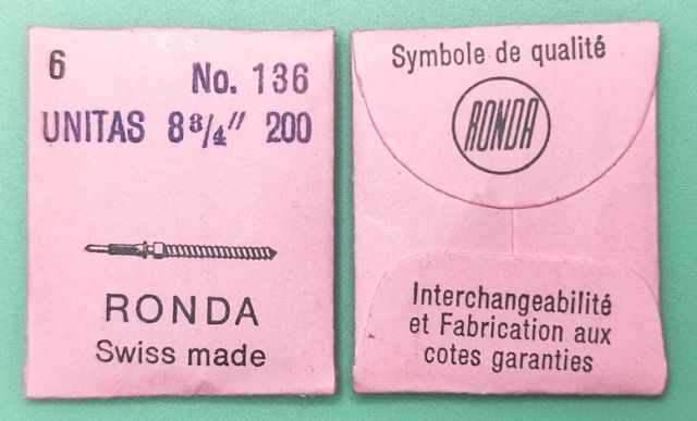 UNITAS 200 #401 / 6 PCS