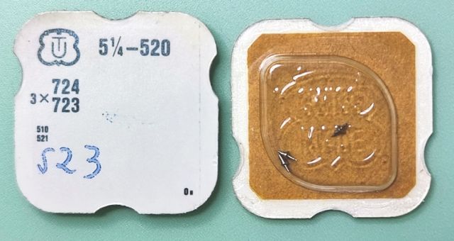 UNITAS 520 #723 / 3 PCS