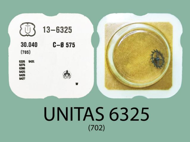 UNITAS 6325 #705 C-Ø 575