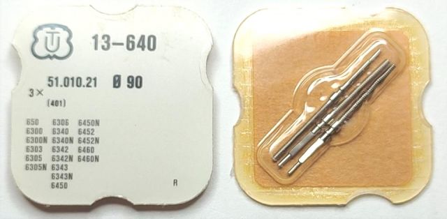 UNITAS 6340 #401 Ø 0.90 / 3 PCS