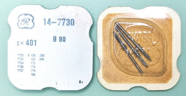 ETA 7730 #401 Ø 0.90 / 3 PCS