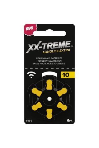XX-TREM 10 HEARING AID BATTERY