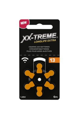 XX-TREM 13 HEARING AID BATTERY