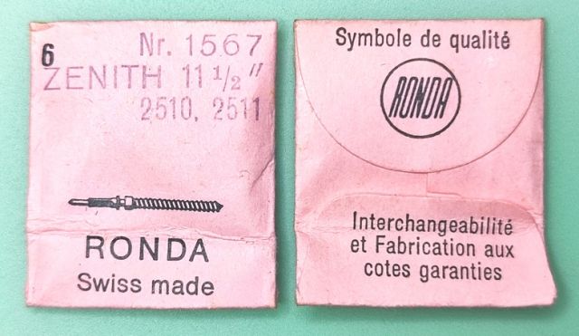 ZENITH 2510 #401 / 6 PCS