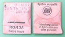 ZENITH 2510 #401 / 6 PCS