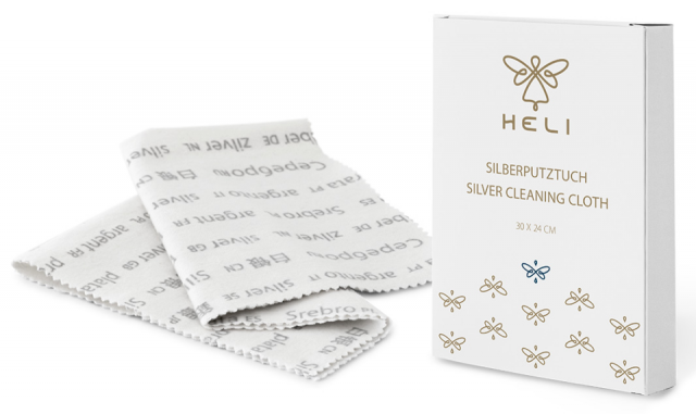 HELI SILVER CLEANING CLOTH 30 x 24 cm IMPREGNADO