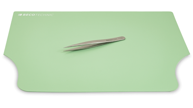 TAPETE SUAVE ANTIESTATICO HPL 12.0 x 14.0 cm VERDE