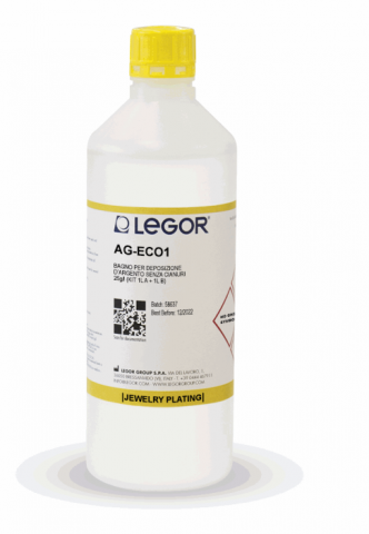 LEGOR AG-ECO1 BAÑO DE PLATA SIN CIANURO 25g/L