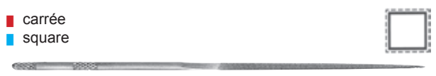 LIMATON VALLORBE 180 M/M - CUADRADO N.2