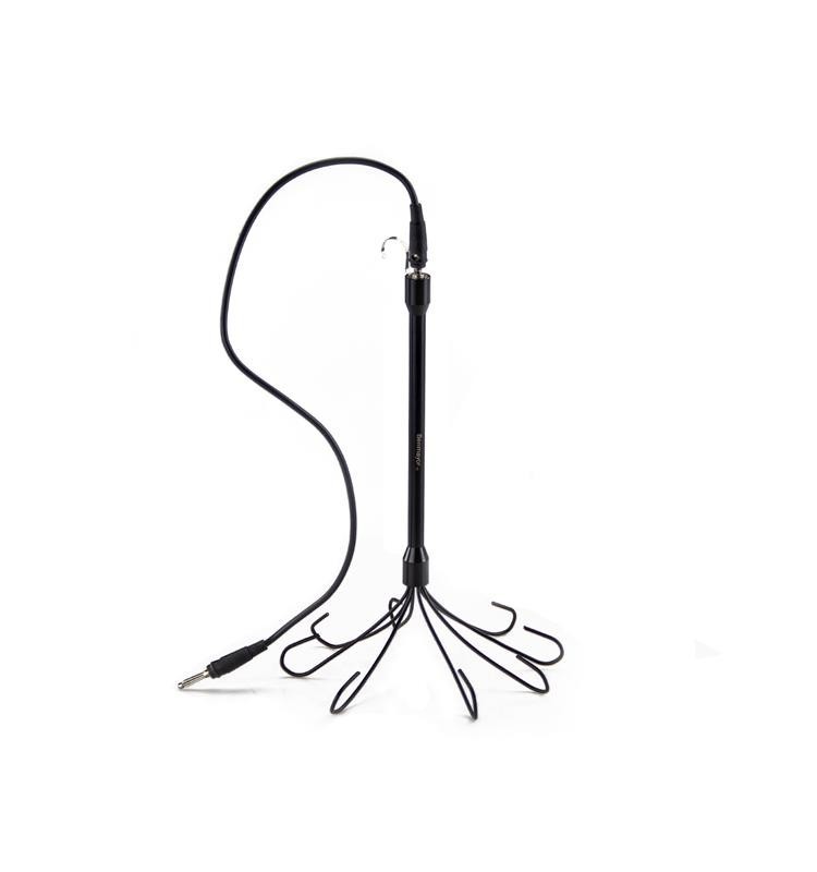 BASTIDOR CON 8 GANCHOS PARA BAÑOS ELECTROLITICOS CON CABLE 50 cm.
