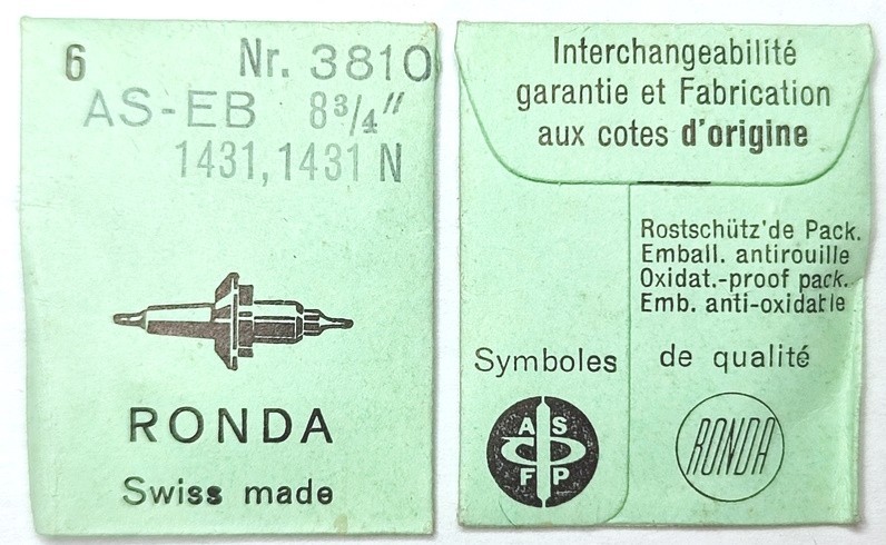 AS-EB 1431 #723 EJE DE VOLANTE 8 ¾" (6 PCS)