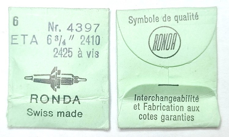 ETA 2410 #723 À VIS / 6 PCS