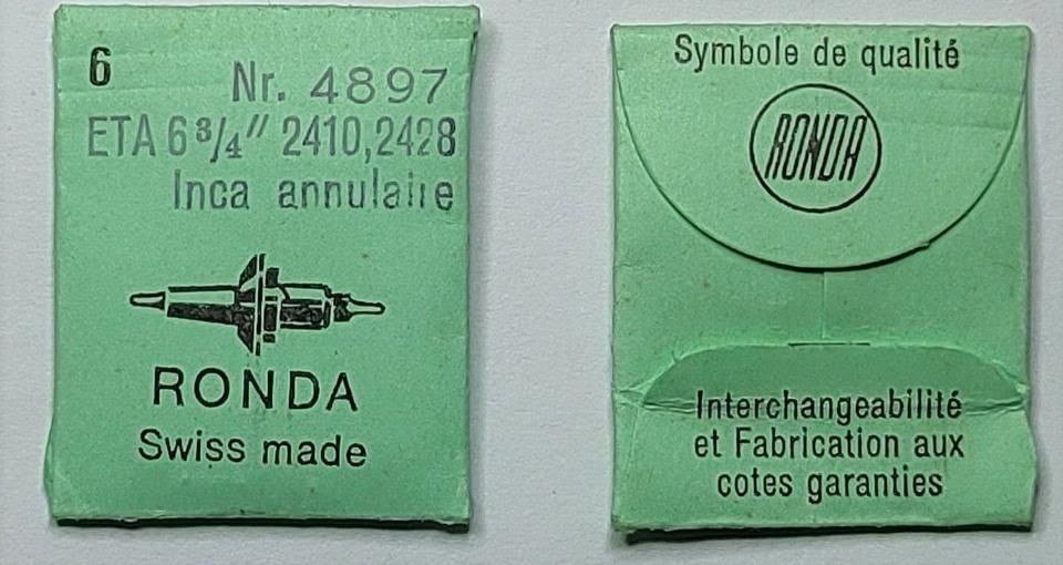 ETA 2410 #723 INCA ANNULAIRE / 6 PCS