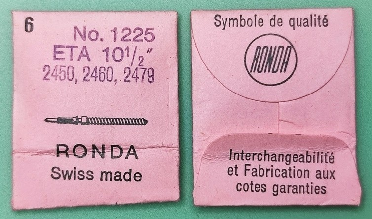 ETA 2450 #401 / 6 PCS