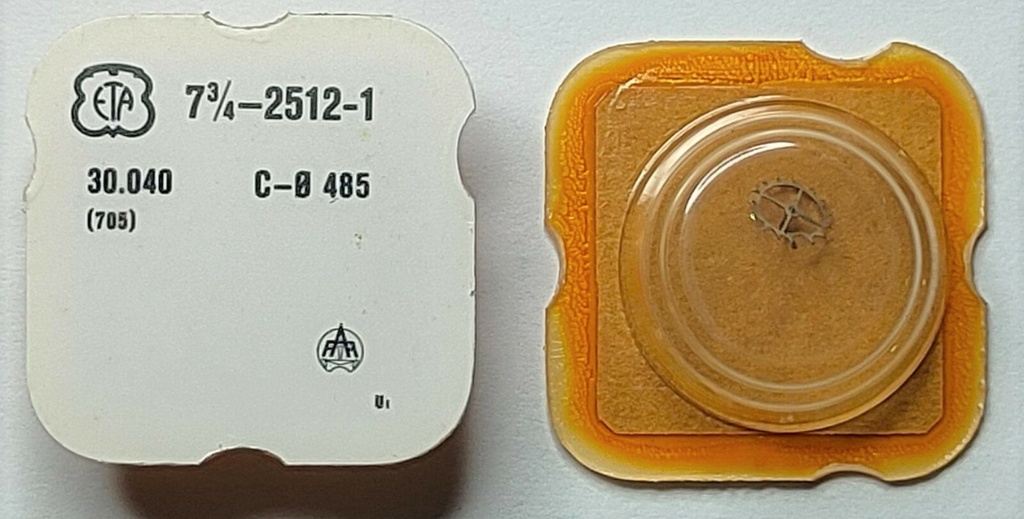 ETA 2512-1 #705 C-Ø 485