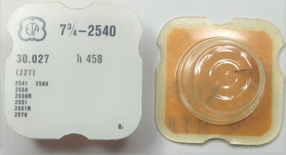 ETA 2540 #227 H = 458