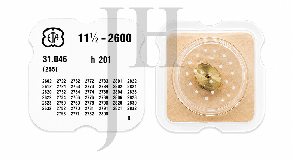 ETA 2600 #255 H5 = 2,01 mm