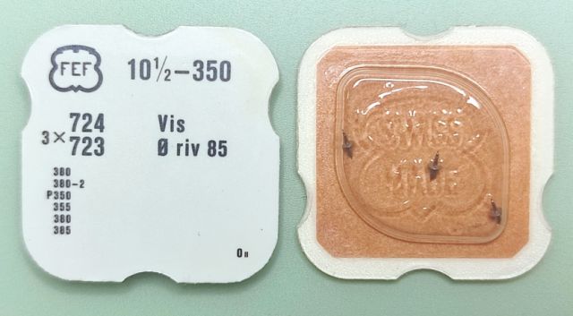 FEF 350 #723 / 3 PCS Ø riv 85