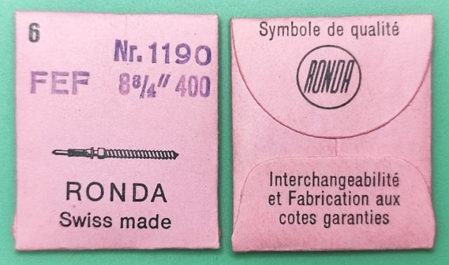 FEF 400 #401 / 6 PCS