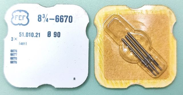 FEF 6670 #401 / 3 PCS