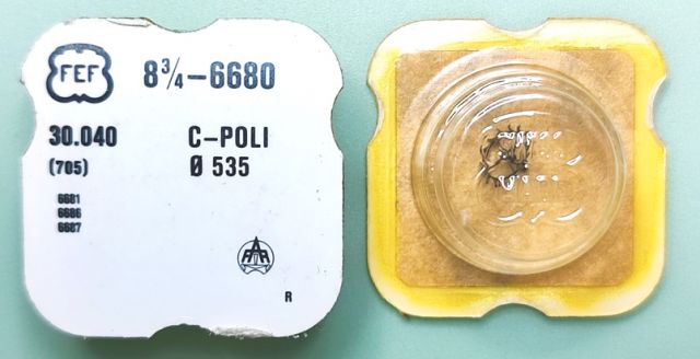FEF 6680 #705 C-P0LI Ø 535