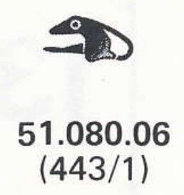 FHF 138.001-443 TIRETE / SETTING LEVER