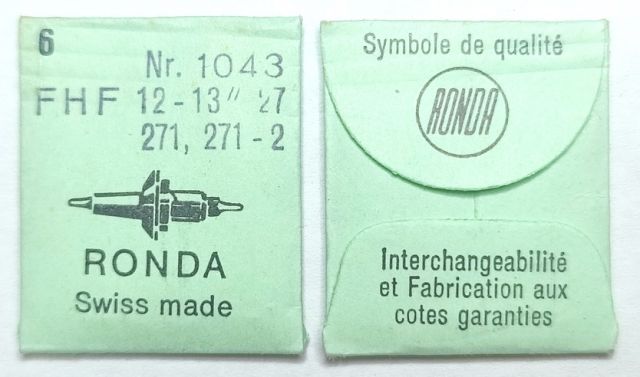 FHF 27 #723 / 6 PCS