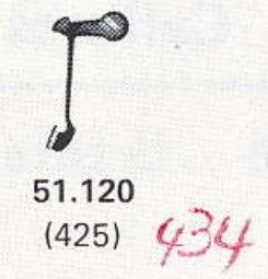 FHF 69N-430 MUELLE TRINQUETE / CLICK SPRING 5 U