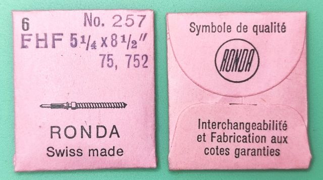 FHF 75 #401 / 6 PCS