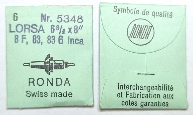 LORSA 8F #723 / 6 PCS INCA