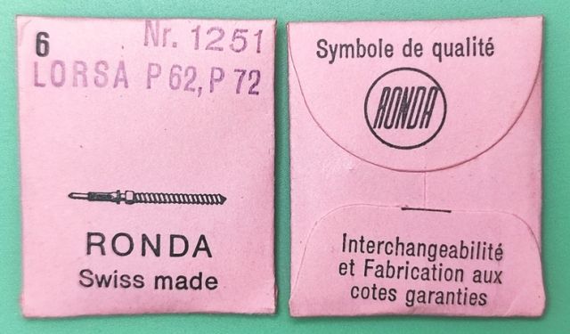 LORSA P62 #401 / 6 PCS