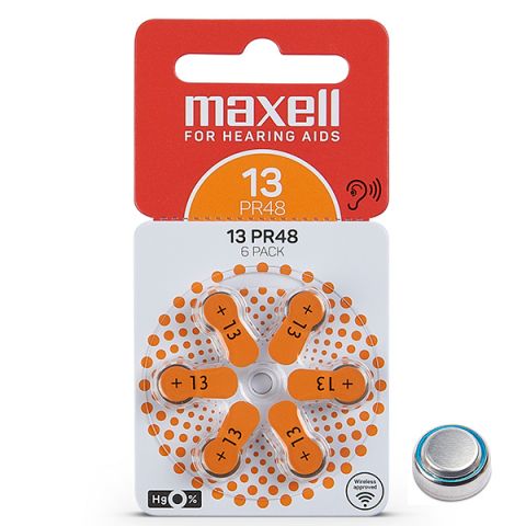 MAXELL AUDIFONO ZA013 1,4V