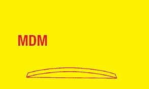 CRISTAL MDM BOMBÉ / DOMED Ø 413 / 1,20 mm