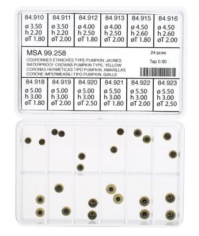 SURTIDO HERMÉTICAS PUMPKIN / AMARILLA / 24 PCS 