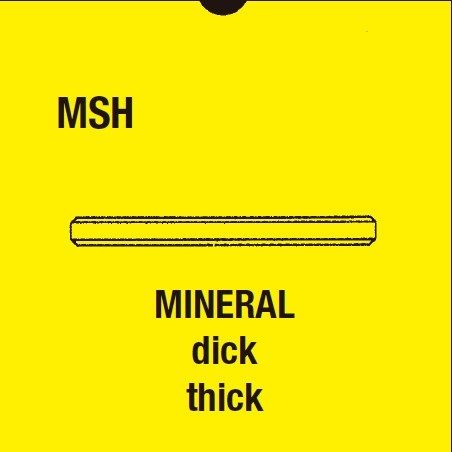 CRISTAL MINERAL Ø 357 / 2,50 mm
