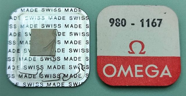 OMEGA 980-1167 MUELLE BASC. INFER. PUESTA EN HORA 