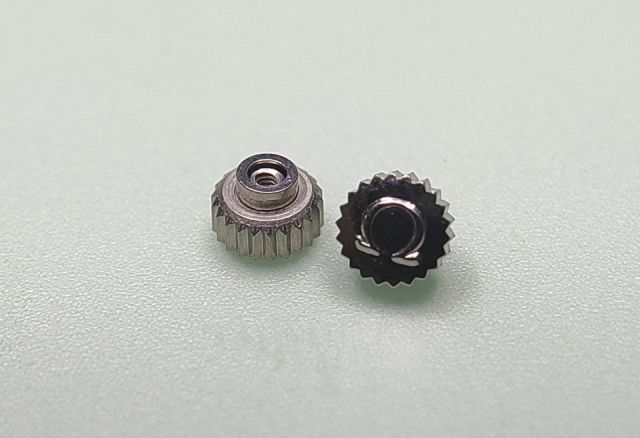OMEGA ORIGINAL 069ST22241 CROWN STEEL PATENT