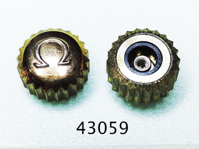 OMEGA ORIGINAL 069MD43059 PLATED CROWN