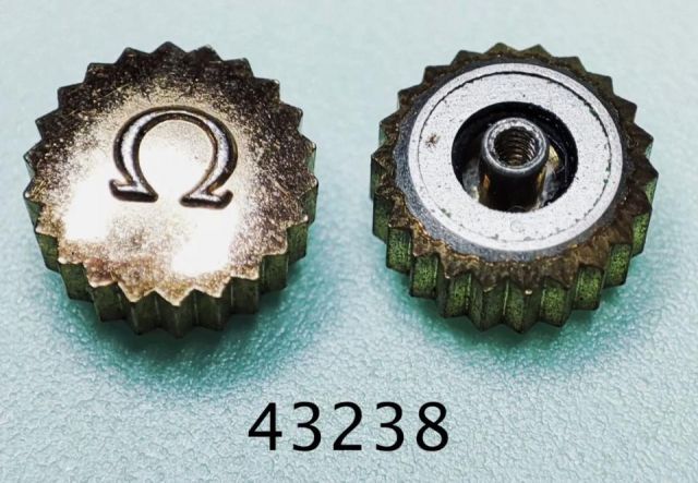 OMEGA ORIGINAL 069MD43238 PLATED CROWN
