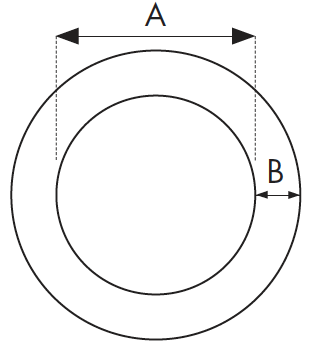 JUNTA O-RING, Ø INT. 1.70 x 0.50 mm / 100 PIEZAS