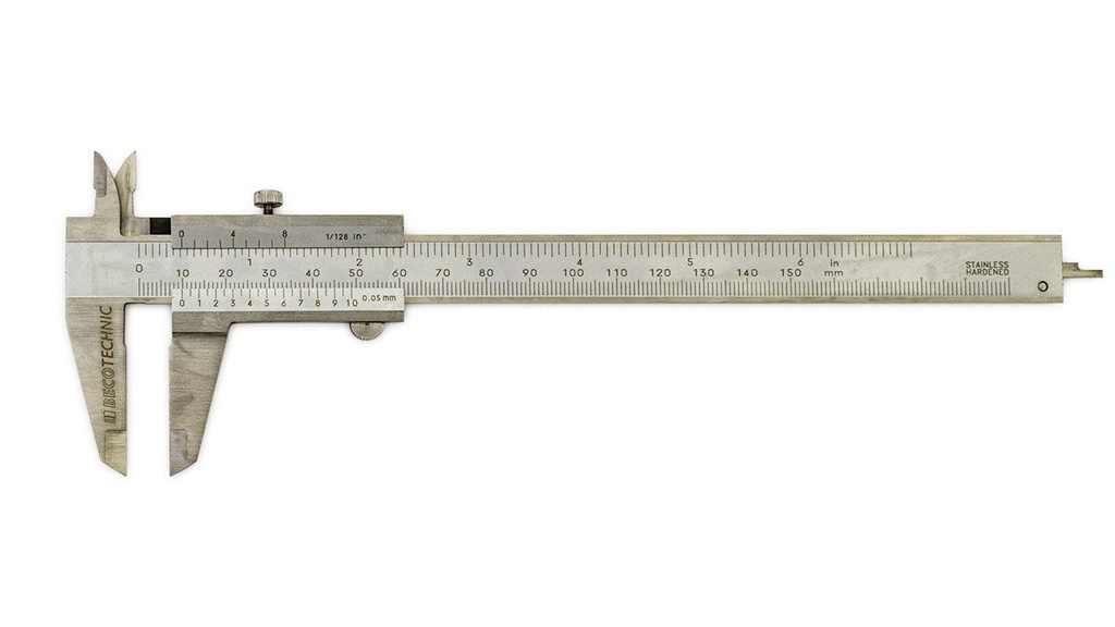 CALIBRE DE REY 150 mm ACERO INOX