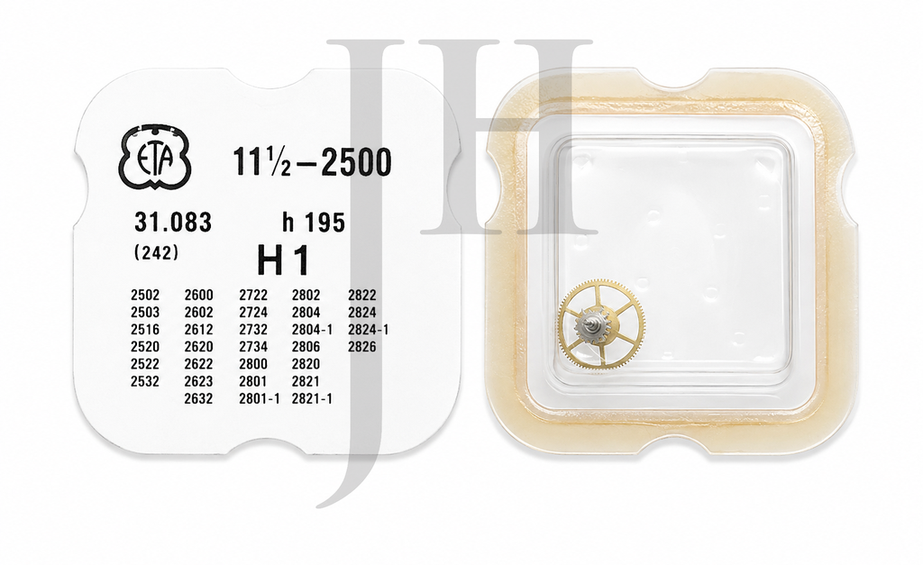 ETA 2500 #242 H1 = 1,95 mm