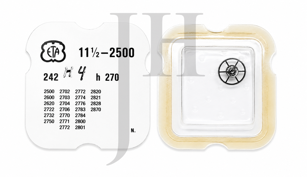 ETA 2500 #242 H4 = 2,70 mm