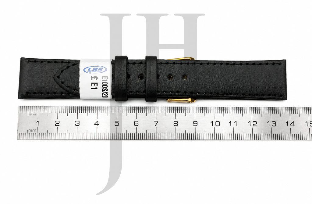 LBS E100S/20 - 20 mm Strap Black